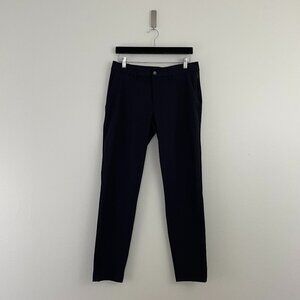 Lululemon ABC Slim Fit Trousers Warpstreme Black Men's Size 32